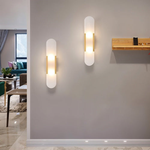 Synkrise Alabaster Wall Sconce - Modern Lighting
