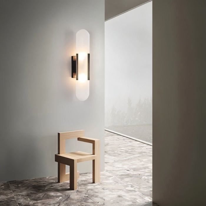 Synkrise Alabaster Wall Sconce - Modern Lighting Fixtures