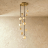 Tama Alabaster Chandelier Light - Residence Supply