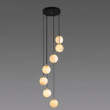 Tama Alabaster Chandelier Light
