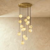 Tama Alabaster Chandelier Light - Residence Supply