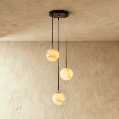 Tama Alabaster Chandelier Light - Residence Supply