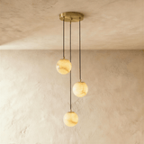 Tama Alabaster Chandelier Light - Residence Supply