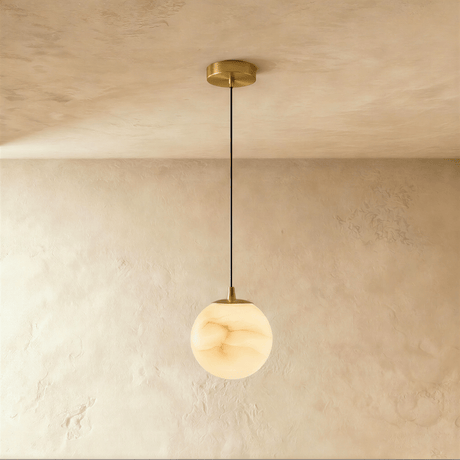 Tama Alabaster Chandelier Light - Residence Supply