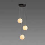 Tama Alabaster Chandelier Light