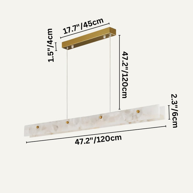 Tath Alabaster Chandelier