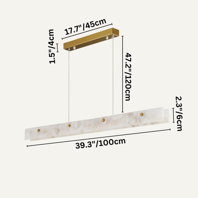 Tath Alabaster Chandelier