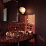 Teus Travertine Wall Lamp - Residence Supply