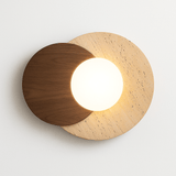Teus Travertine Wall Lamp - Residence Supply