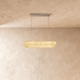 Teva Rectangular Alabaster Chandelier - Residence Supply