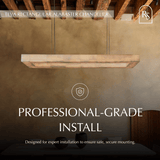 Teva Rectangular Alabaster Chandelier - Residence Supply