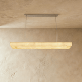 Teva Rectangular Alabaster Chandelier - Residence Supply