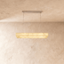 Teva Rectangular Alabaster Chandelier - Residence Supply