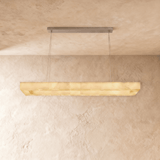 Teva Rectangular Alabaster Chandelier - Residence Supply