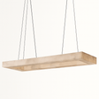 Teva Rectangular Alabaster Chandelier - Residence Supply