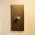 The Architectural Brass 3 - Way Rotary Dimmer Switch (1 to 5 Gang) - Open Box - Residence Supply