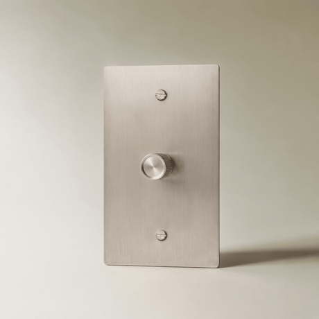 The Architectural Brass 3-Way Rotary Dimmer Switch (1 to 5 Gang) - Open Box - Residence Supply