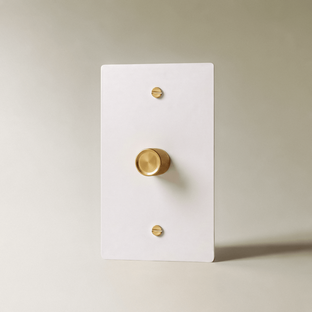 The Architectural Brass 3-Way Rotary Dimmer Switch (1 to 5 Gang) - Open Box - Residence Supply