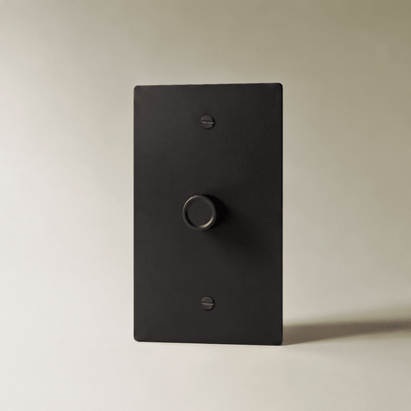 The Architectural Brass 3-Way Rotary Dimmer Switch (1 to 5 Gang) - Open Box - Residence Supply