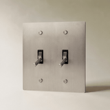 The Architectural Brass 4-Way Toggle Switch (1 to 5 Gang) - Open Box - Residence Supply