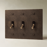The Architectural Brass 4-Way Toggle Switch (1 to 5 Gang) - Open Box - Residence Supply
