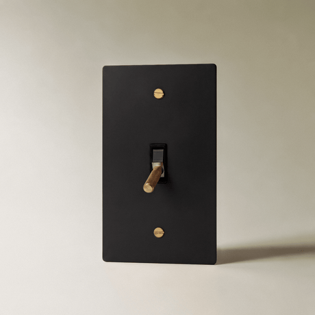 The Architectural Brass 4-Way Toggle Switch (1 to 5 Gang) - Open Box - Residence Supply