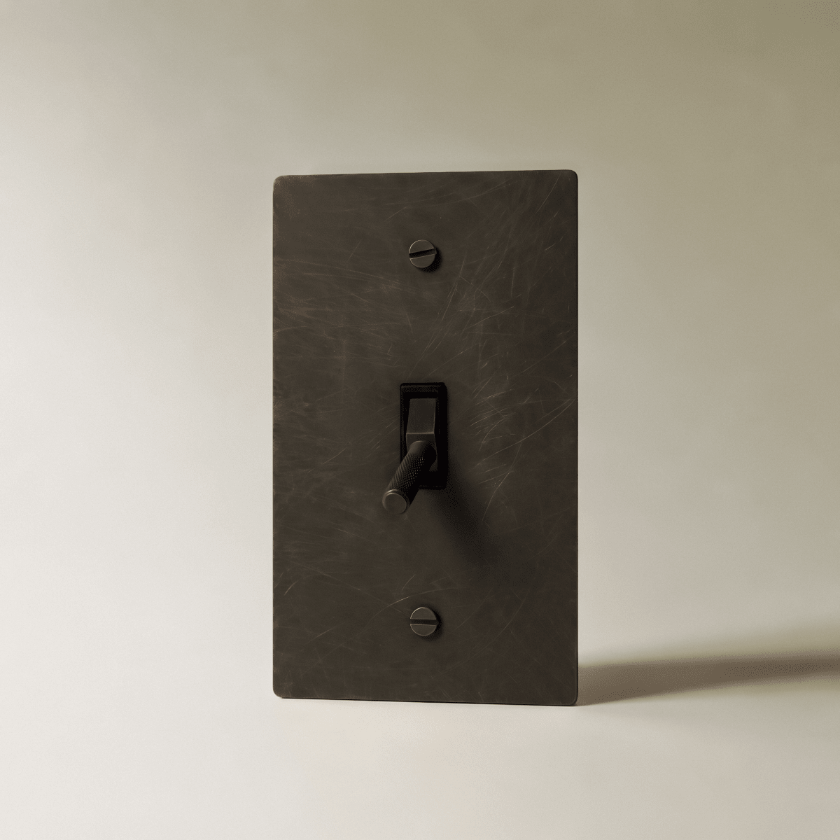 The Architectural Brass 4-Way Toggle Switch (1 to 5 Gang) - Open Box - Residence Supply