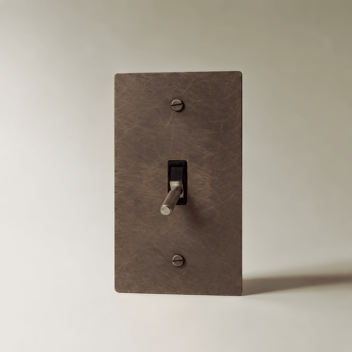 The Architectural Brass 4-Way Toggle Switch (1 to 5 Gang) - Open Box - Residence Supply