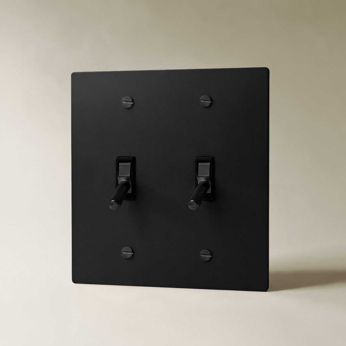 The Architectural Brass 4-Way Toggle Switch (1 to 5 Gang) - Open Box - Residence Supply
