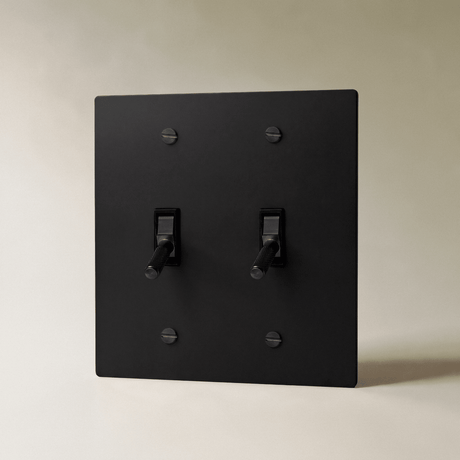 The Architectural Brass 4-Way Toggle Switch (1 to 5 Gang) - Open Box - Residence Supply