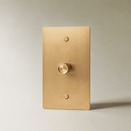The Architectural Brass Dimmer Switch (1 to 5 Gang) - Open Box - Residence Supply