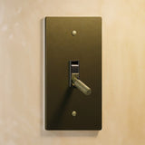 The Architectural Brass Toggle Switch (1 to 5 Gang) - Open Box - Residence Supply