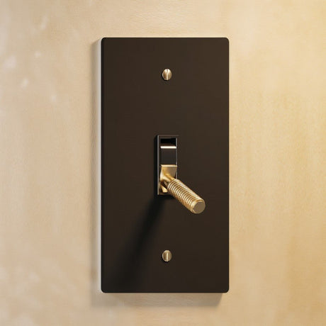 The Architectural Brass Toggle Switch (1 to 5 Gang) - Open Box - Residence Supply