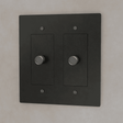 The Brass 3 - Way Rotary Dimmer Switch (1 to 5 Gang) - Residence Supply