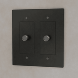 The Brass 3 - Way Rotary Dimmer Switch (1 to 5 Gang) - Residence Supply