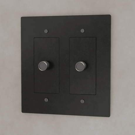 The Brass 3 - Way Rotary Dimmer Switch (1 to 5 Gang) - Residence Supply