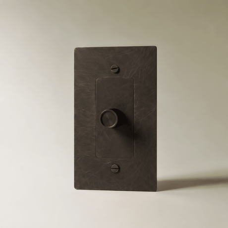 The Brass 3-Way Rotary Dimmer Switch (1 to 5 Gang) - Residence Supply