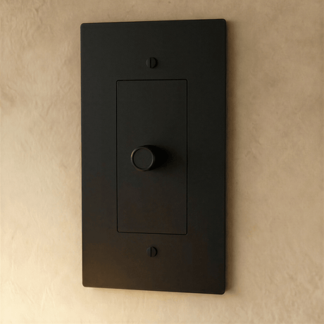The Brass 3 - Way Rotary Dimmer Switch (1 to 5 Gang) - Residence Supply