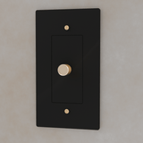 The Brass 3 - Way Rotary Dimmer Switch (1 to 5 Gang) - Residence Supply