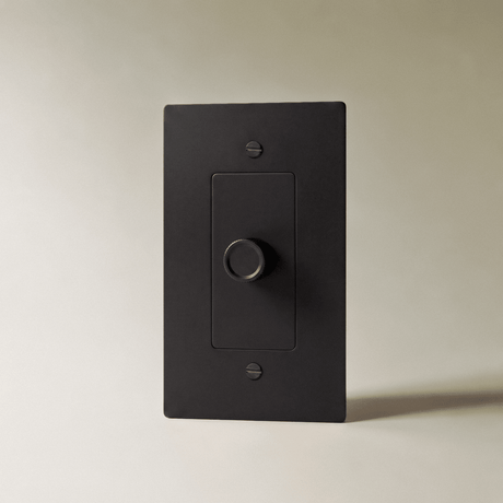 The Brass 3-Way Rotary Dimmer Switch (1 to 5 Gang) - Residence Supply