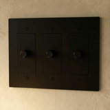 The Brass 3 - Way Rotary Dimmer Switch (1 to 5 Gang) - Residence Supply