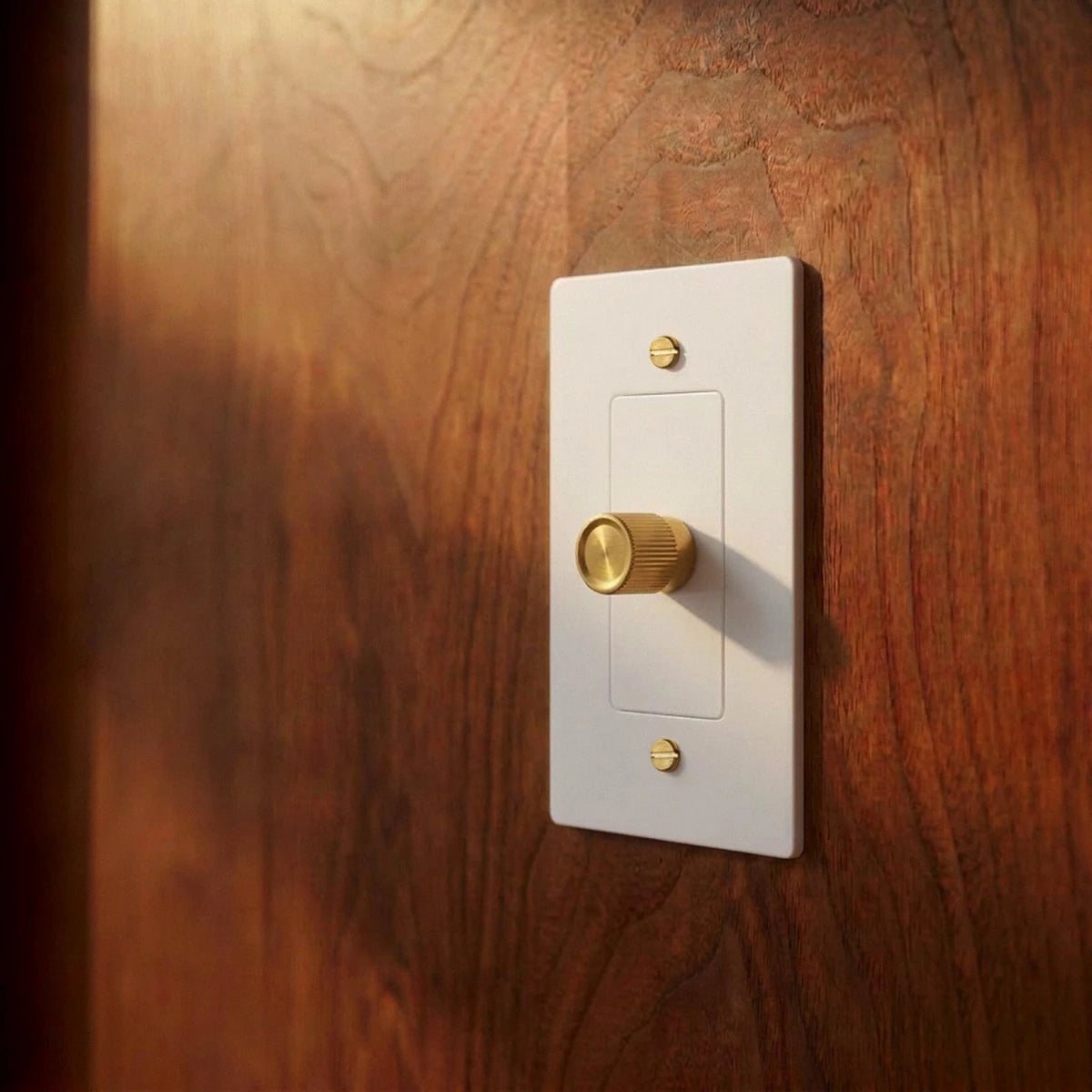 The Brass 3 - Way Rotary Dimmer Switch (1 to 5 Gang) - Residence Supply
