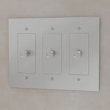 The Brass 3 - Way Rotary Dimmer Switch (1 to 5 Gang) - Residence Supply