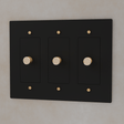 The Brass 3 - Way Rotary Dimmer Switch (1 to 5 Gang) - Residence Supply