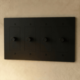 The Brass 3 - Way Rotary Dimmer Switch (1 to 5 Gang) - Residence Supply
