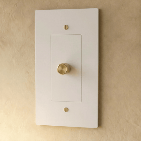 The Brass 3 - Way Rotary Dimmer Switch (1 to 5 Gang) - Residence Supply