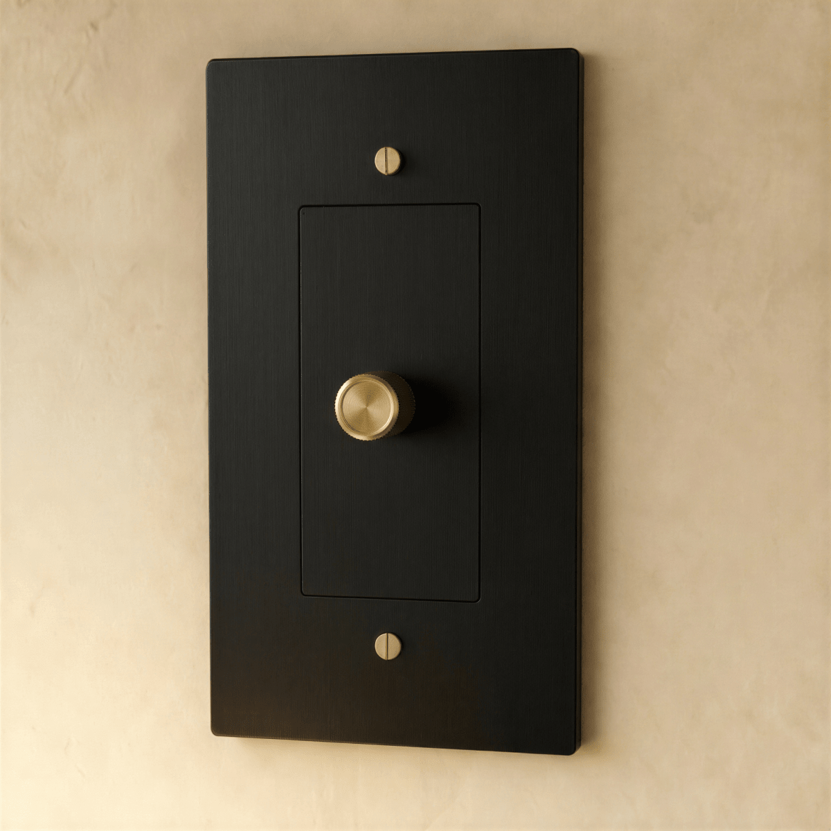 The Brass 3 - Way Rotary Dimmer Switch (1 to 5 Gang) - Residence Supply