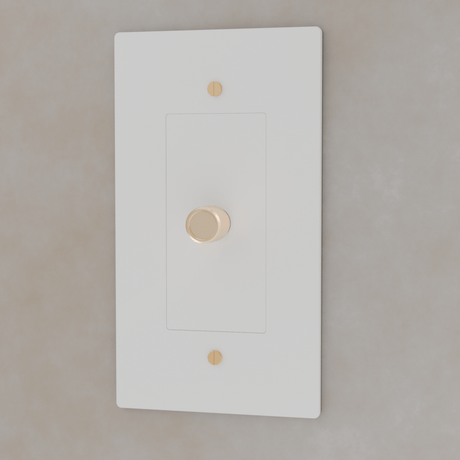 The Brass 3 - Way Rotary Dimmer Switch (1 to 5 Gang) - Residence Supply