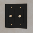 The Brass 3 - Way Rotary Dimmer Switch (1 to 5 Gang) - Residence Supply
