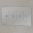 The Brass 3 - Way Rotary Dimmer Switch (1 to 5 Gang) - Residence Supply